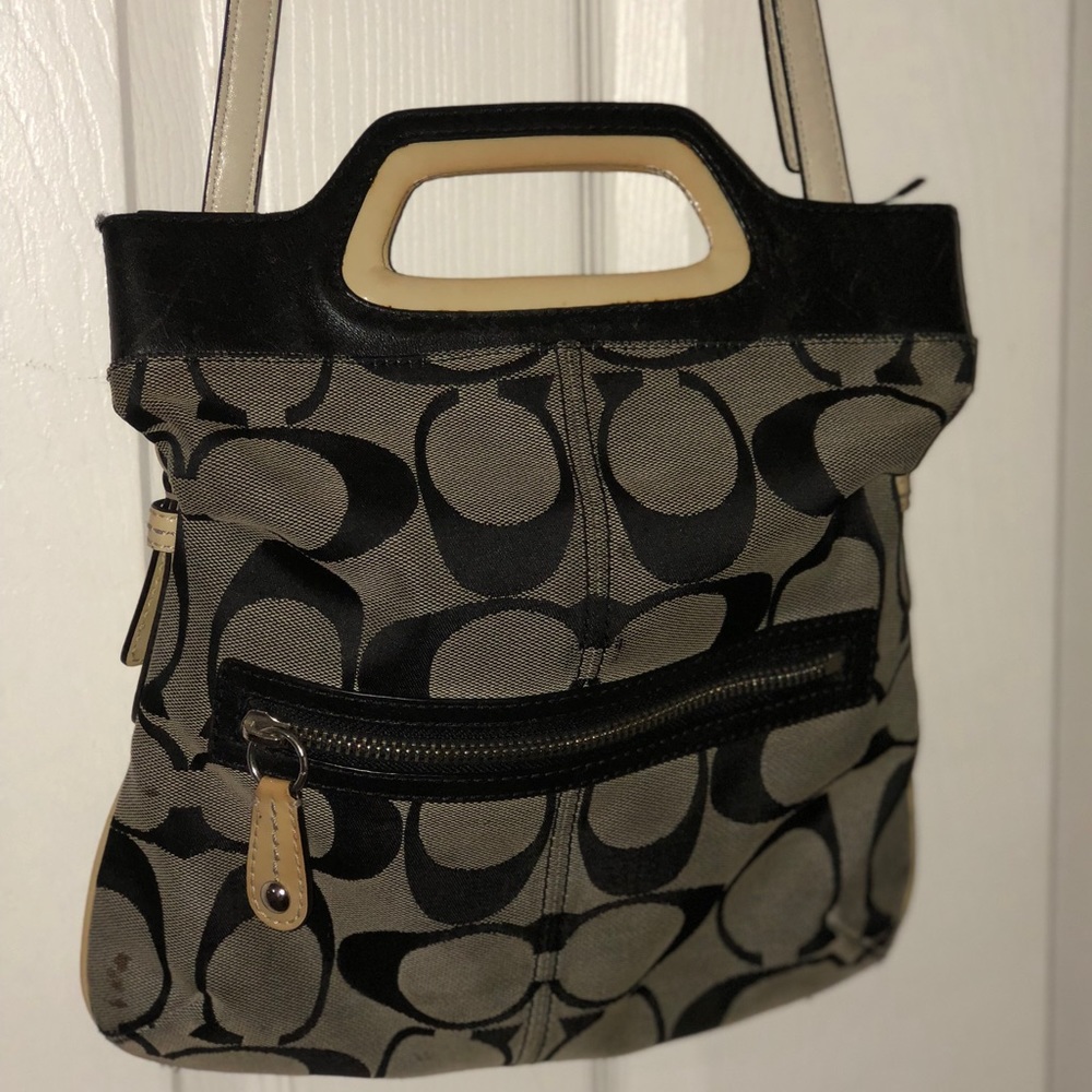 Coach Monogram Crossbody Bag